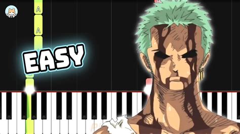 One Piece Ost The Very Very Very Strongest Easy Piano Tutorial