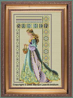 Lavender and lace angels & cherubs cross stitch single patterns media. Lavender and Lace Celtic Summer - Cross Stitch Pattern ...