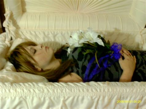 Woman In Casket Flickr Photo Sharing