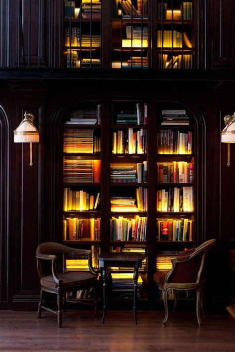 15 Ideas Of Library Bookcase Lighting