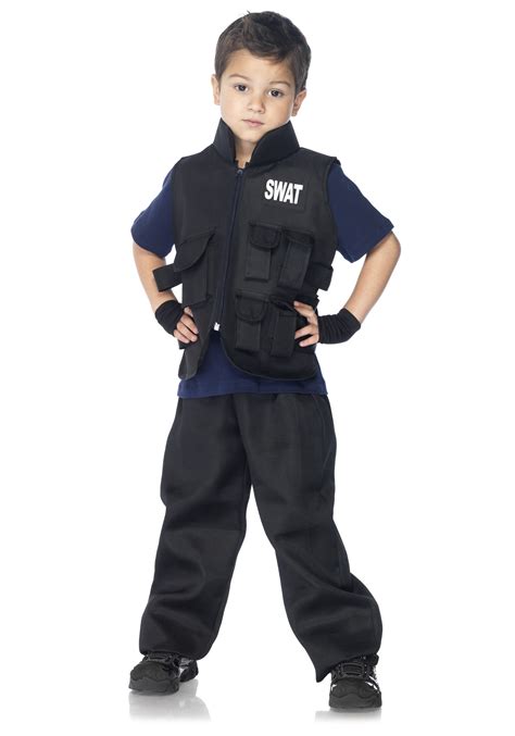 Boys Swat Commander Costume
