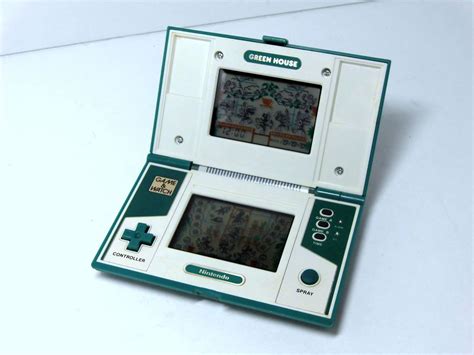 Nintendo Game And Watch Multi Screen Green House Gh 54 Mij 1982 Great