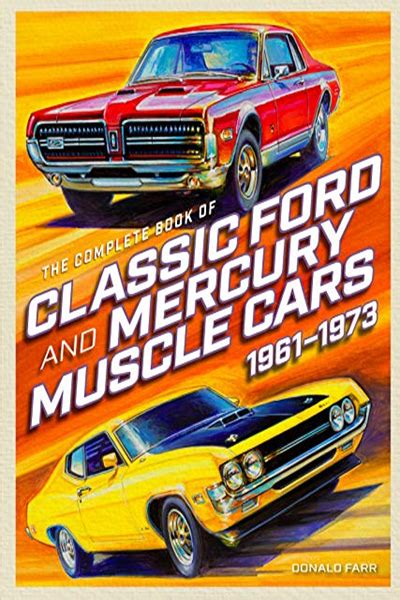 The Complete Book Of Classic Ford And Mercury Muscle Cars 1961 1973