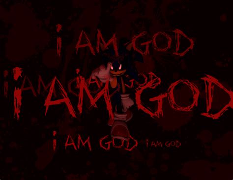 Roblox Sonic Exe I Am God