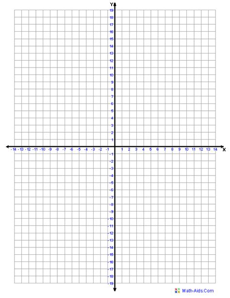 Four Quadrant Graph Paper Printable