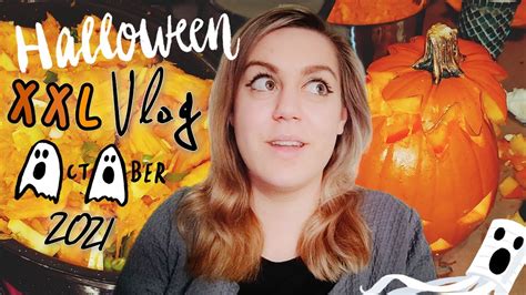 Spooktober 8 👻 Xxl Vlog Halloweenparty Vorbereiten KÜrbis