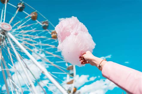 Candy With Cotton Candy Wallpapers Wallpaper Cave