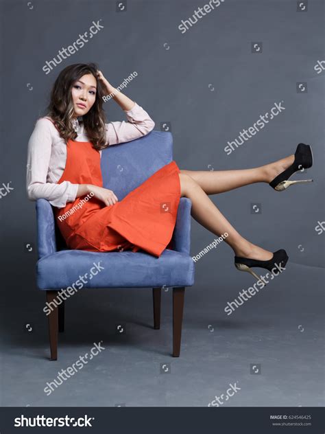 Studio Photo Session Girl Stock Photo 624546425 Shutterstock