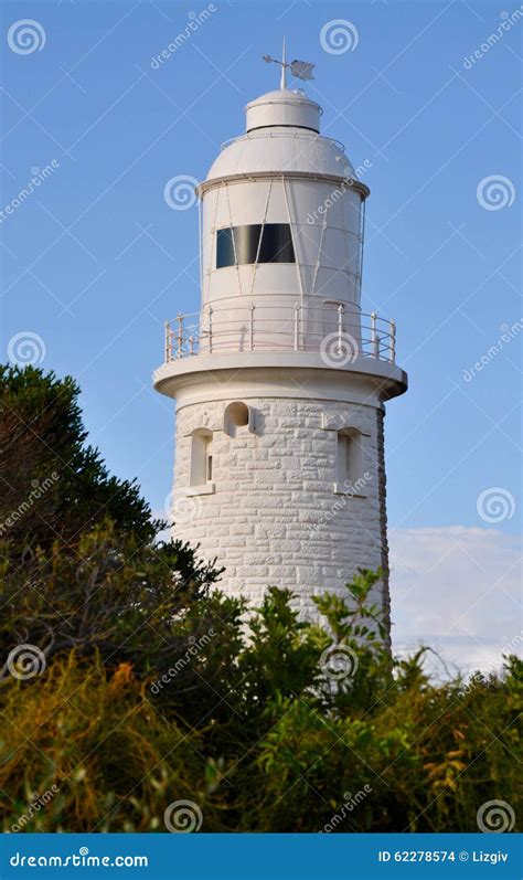 Woodman Point Lighthouse Australian Bush Stock Photo Image Of