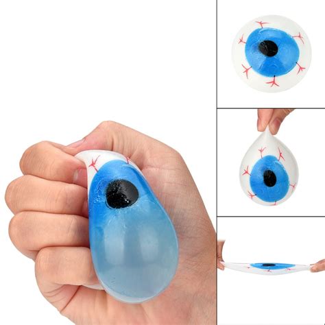 2018 Hot Sale 6cm Novelty Eye Toy Eyeball Squeezable Squishy Toy Stress