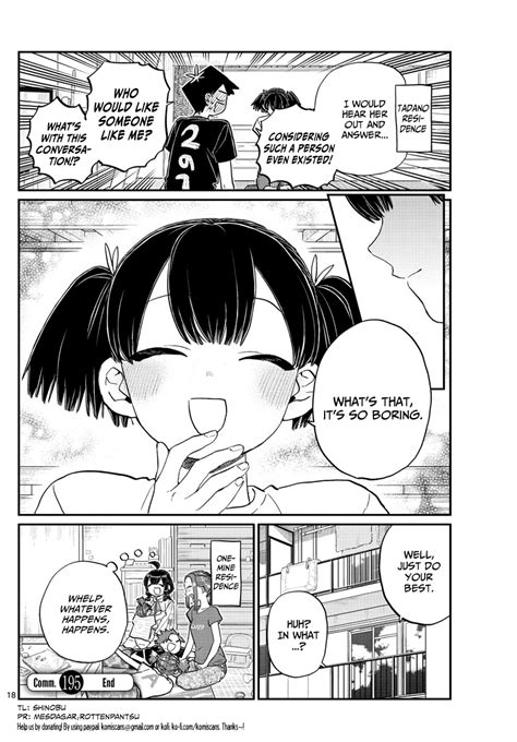 Komi Cant Communicate Chapter 195 The Three English Scans