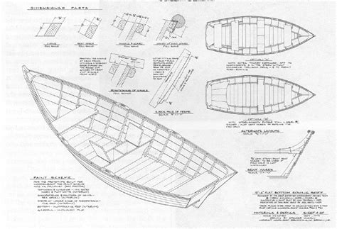 Dory Boat Plans Building Small Wooden Boats Ysopaxif
