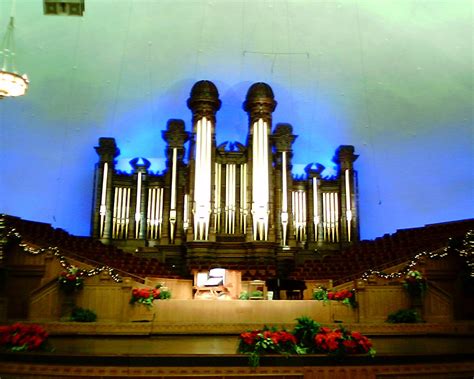 Mormon Tabernacle Organ Salt Lake City Ut Photo Taken December 19