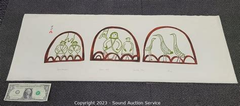 Sound Auction Service Auction Sas Inuit Artwork Coins And Currency