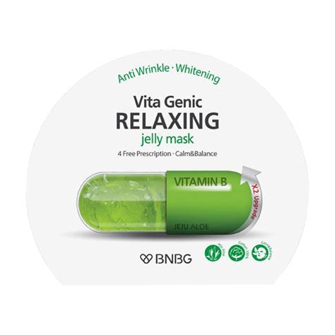 Mặt Nạ Bnbg Vita Genic Relaxing Jelly Mask Vitamin B May Cosmetic