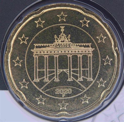Germany 20 Cent Coin 2020 F Euro Coinstv The Online Eurocoins
