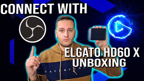 Elgato Hd X Unboxing Setup Connect With Obs Youtube