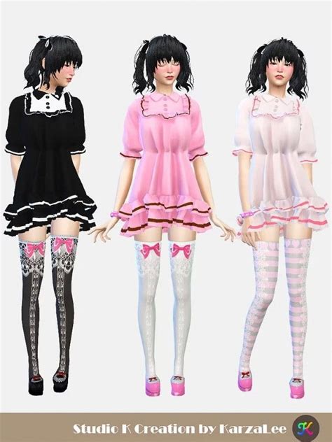 Studio K Creation T05 Short Dress • Sims 4 Downloads ザ・シムズ シムズ4カスタム