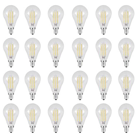 The clear finish is designed to provide bold, brilliant, beautiful light where color matters most. Feit Electric 40W Equivalent A15 Candelabra Dimmable ...