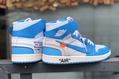 Virgil Abloh X Air Jordan 1 Unc Detailed Look Hypebeast