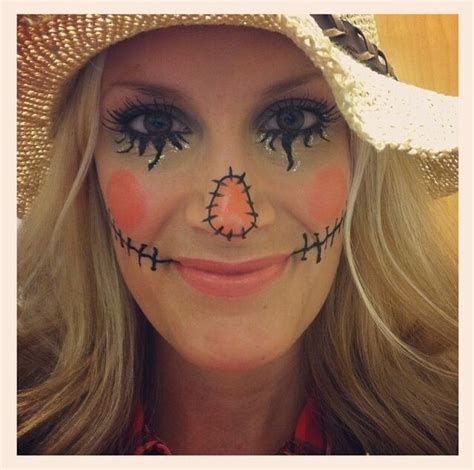 How To Paint Your Face Like A Scarecrow For Halloween Anns Blog