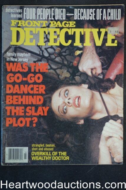Front Page Detective Jul 1979 Assault Cover Ebay