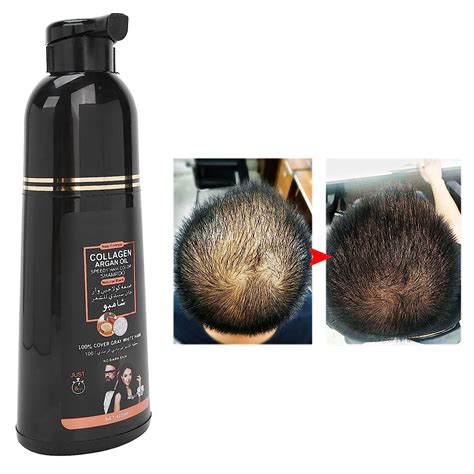Blacken Hair Shampoo Anggrek Dye Hair Cleansingser Zum Abdecken Von