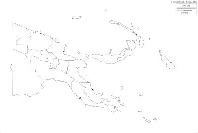 Papua New Guinea Map S Papua New Guinea Map Outline