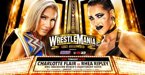 Charlotte Flair And Rhea Ripley Deliver Wrestlemania Masterpiece