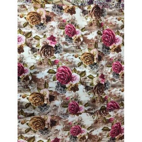 Digital Floral Printed Jute Fabric At Rs 40meter In Panipat Id