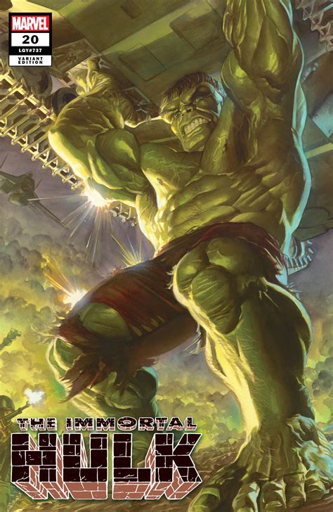 Immortal Hulk 20 Alex Ross Art Exclusive