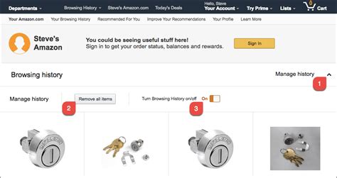 How To Clear Or Delete Your Amazon Browsing History
