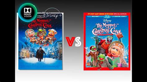 Comparison Of The Muppet Christmas Carol 4k Disney Vs Blu Ray Version