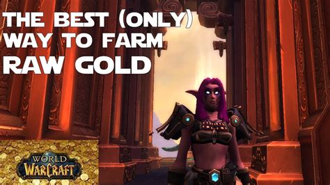 The Best Way To Farm Raw Gold Wow Shadowlands Gold Making Guides Youtube