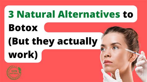 3 Natural Alternatives To Botox But They Actually Work