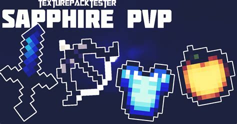 Sapphire Blue 16x Fps Pvp Texture Pack Ios Android
