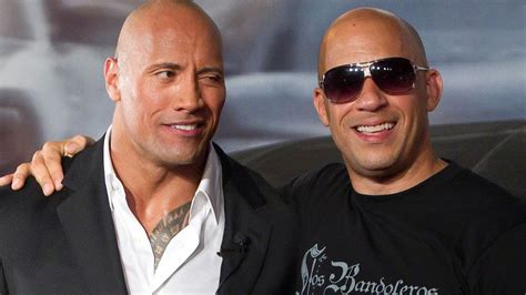 Vin diesel and dwayne the rock johnson in fast five. The Rock Says He May Not Do Next 'Fast & Furious' Because ...