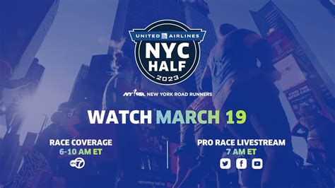 2023 united airlines nyc half pro race livestream youtube