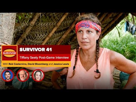 Survivor 41 Tiffany Seely Post Game Interview YouTube