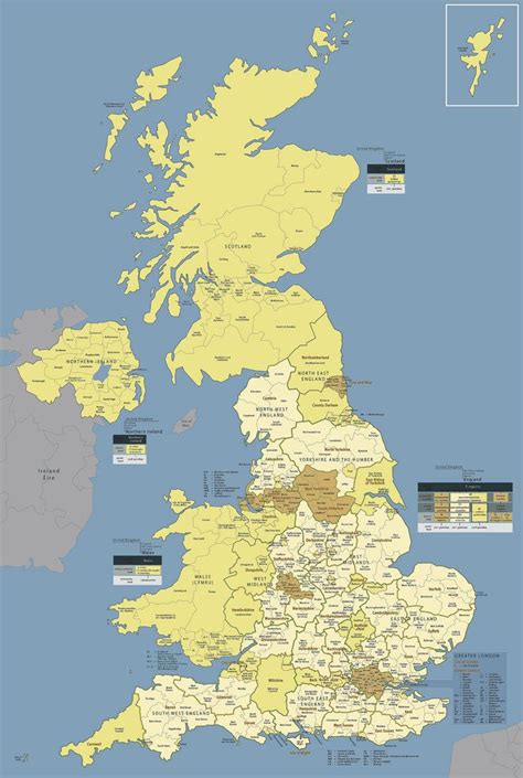 Uk Map Geography Map United Kingdom Map