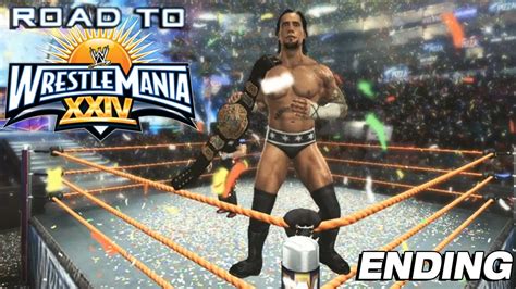 WWE Smackdown Vs Raw CM PUNK S FINALE CM Punk Road To Wrestlemania ENDING YouTube