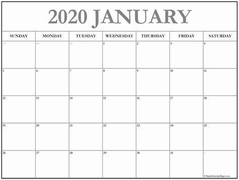 This printable 2020 calendar will help you keep track of the different dates and events all along the year.you have enough space in each daily box to write down future events and holidays. 2020 Calendar Template In Excel Images 807