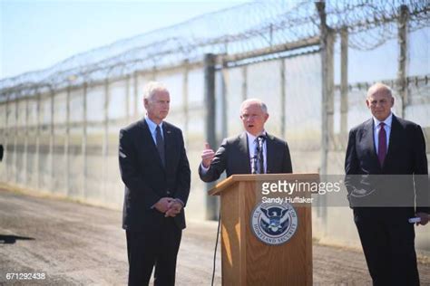 Secretary Kelly And Ag Sessions Visit Border Operations In San Diego