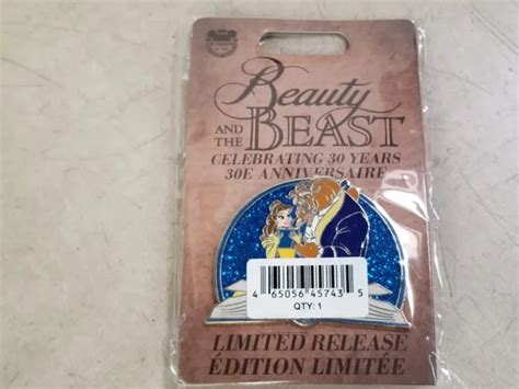 Disney Beauty And The Beast Th Anniversary Belle And Beast Reading Pin Lr Picclick