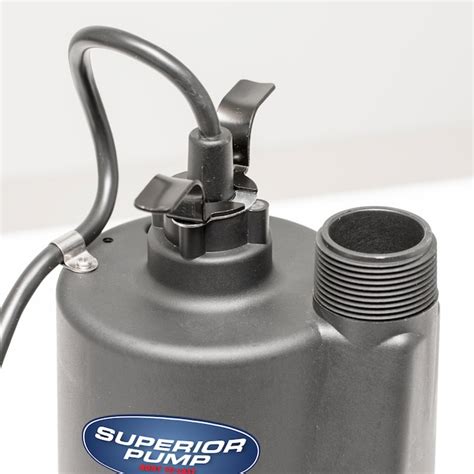 Superior Pump 12 Hp 120 Volt Cast Iron Submersible Sump Pump In The