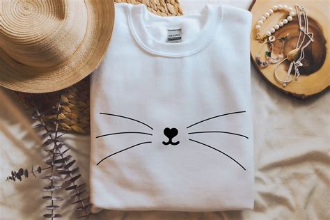 Cute Cat Whiskers Png Cat Face Svg Cat Whiskers Svg Kitty Svg