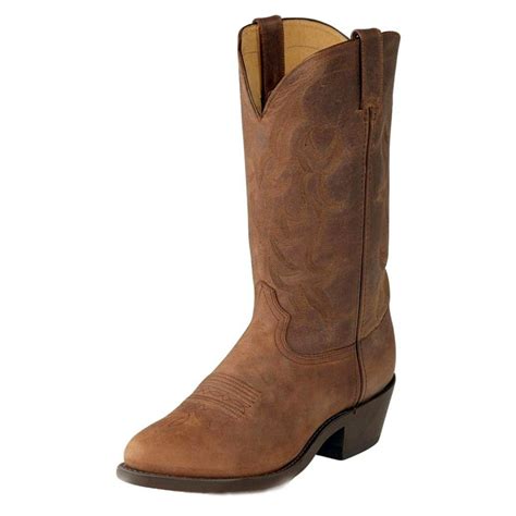 Durango Durango Western Boots Mens 12 Soft Leather Cowboy Heel Brown