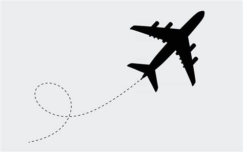 Plane Black And White Vector Art Icons And Graphics For Free Download