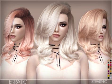 Long Hair Over Eye Request And Find The Sims 4 Loverslab
