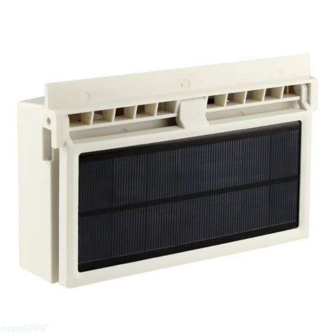 Solar Powered Auto Car Window Air Vent Ventilator Mini Air Conditioner